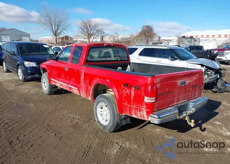 2003 Dodge Dakota Slt z USA, uszkodzony, nr VIN 1D7HG42N83S122540